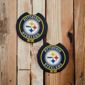 Steelers Car Coaster 2 Pack